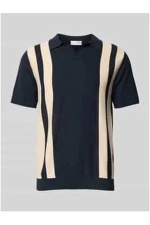 SELECTED Poloshirt mit V-Ausschnitt Modell 