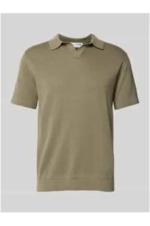 SELECTED Poloshirt mit V-Ausschnitt Modell 