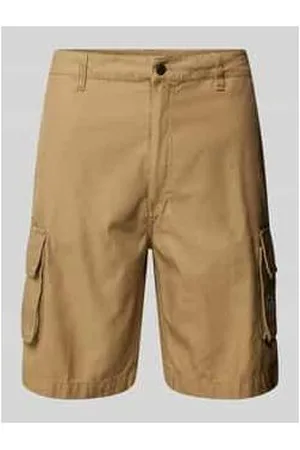 Karl Kani Regular Fit Cargoshorts mit Label-Stitching
