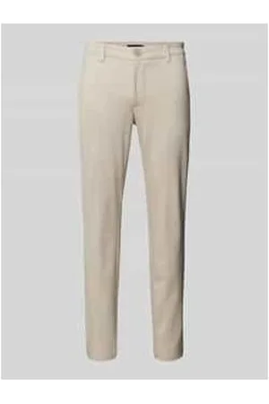 Only & Sons Slim Fit Stoffhose aus Viskose-Mix Modell 