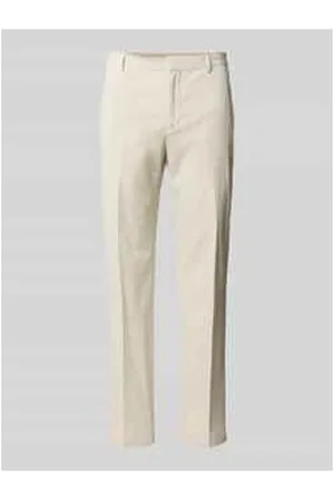 Calvin Klein Regular Fit Anzughose mit Strukturmuster