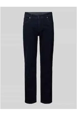Christian Berg Straight Fit Jeans mit Brand-Detail