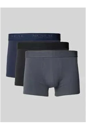 McNeal Trunks mit Label-Bund im 3er-Pack