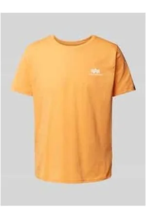 Alpha Industries T-Shirt mit Label-Print