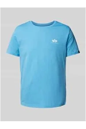 Alpha Industries T-Shirt mit Label-Print