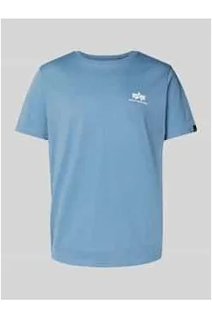 Alpha Industries T-Shirt mit Label-Print