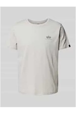 Alpha Industries T-Shirt mit Label-Print