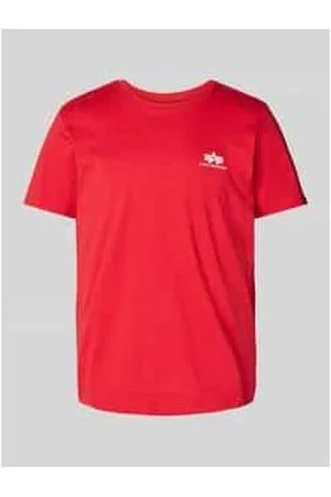 Alpha Industries T-Shirt mit Label-Print