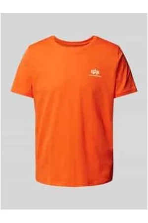 Alpha Industries T-Shirt mit Label-Print
