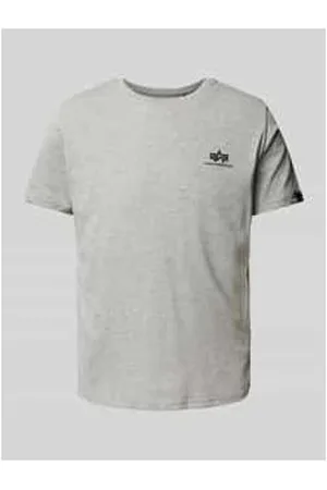 Alpha Industries T-Shirt mit Label-Print
