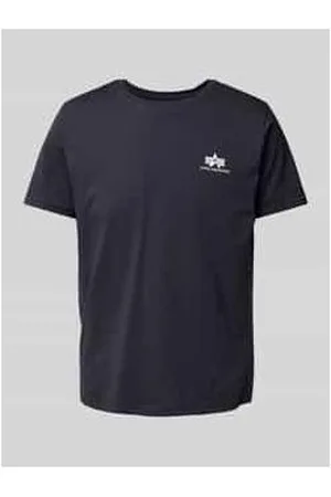 Alpha Industries T-Shirt mit Label-Print