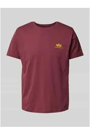 Alpha Industries T-Shirt mit Label-Print