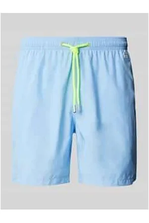 MC2 SAINT BARTH Regular Fit Badeshorts mit Label-Badge Modell 