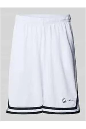Karl Kani Baggy Fit Shorts mit Strukturmuster