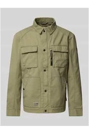 Camel Active Jacke mit Kentkragen