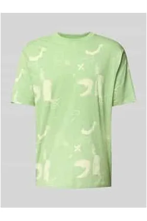 Scotch&Soda T-Shirt mit geripptem Rundhalsausschnitt