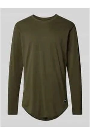 JACK & JONES Longsleeve mit geripptem Rundhalsausschnitt Modell 