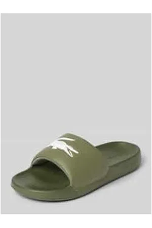 Lacoste Slides mit Label-Detail Modell 