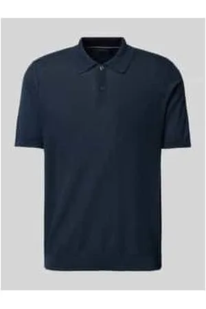 Maerz Poloshirt mit gerippten Abschlüssen