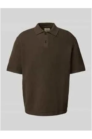 REDEFINED REBEL EST. 2013 Regular Fit Poloshirt mit Strukturmuster Modell 