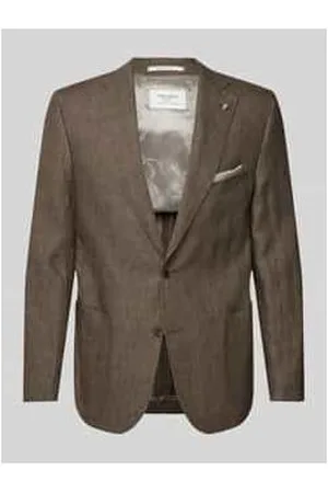 Carl Gross Regular Fit Anzugsakko aus reinem Leinen Modell 