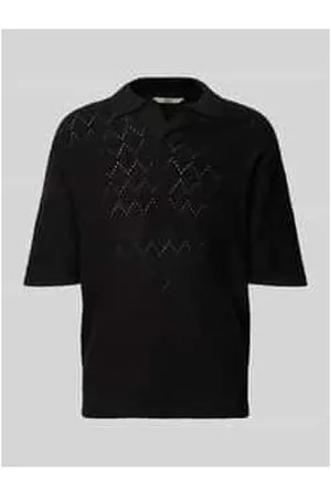 REDEFINED REBEL EST. 2013 Regular Fit Poloshirt mit V-Ausschnitt Modell 