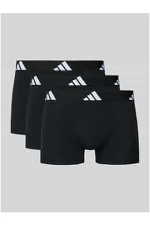 adidas Trunks mit elastischem Logo-Bund im 3er-Pack