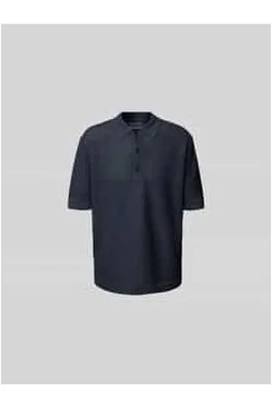WoodWood Relaxed Fit Poloshirt in Strick-Optik