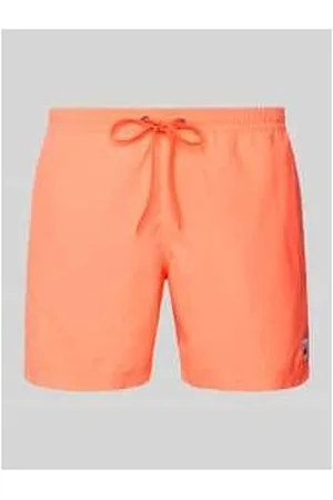 Quiksilver Badehose mit Label-Detail und elastischem Bund
