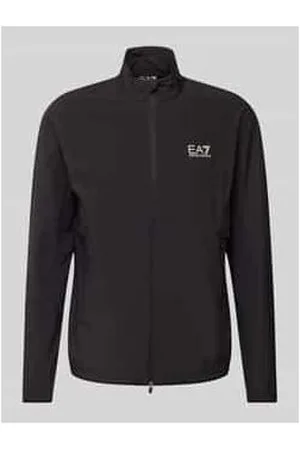 EA7 Trainingsjacke mit Stehkragen