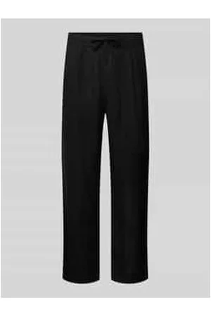 Knowledge Cotton Apparal Loose Fit Hose mit Tunnelzug