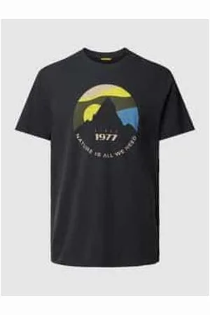Camel Active Regular Fit T-Shirt aus reiner Baumwolle