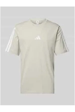 adidas T-Shirt mit Label-Stitching