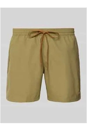 Quiksilver Badehose mit Label-Detail und elastischem Bund