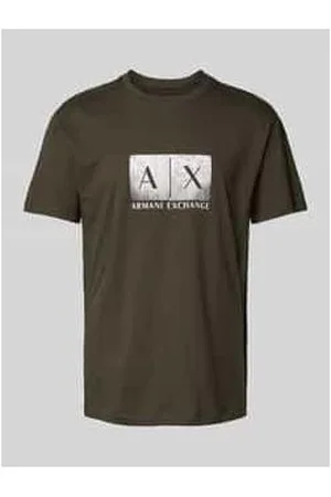 Armani Exchange T-Shirt mit Label-Print