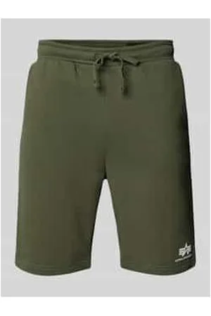Alpha Industries Sweatshorts mit elastischem Bund und Tunnelzug