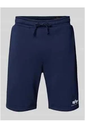 Alpha Industries Sweatshorts mit elastischem Bund und Tunnelzug