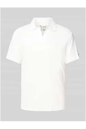 MC2 SAINT BARTH Slim Fit Poloshirt mit V-Ausschnitt Modell 