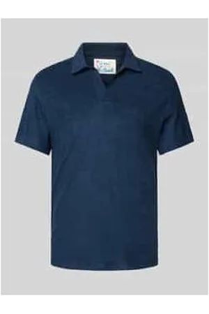 MC2 SAINT BARTH Slim Fit Poloshirt mit V-Ausschnitt Modell 