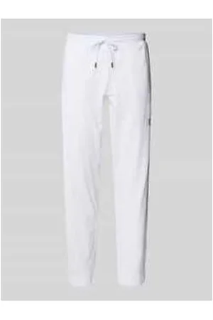 EA7 Relaxed Fit Trainingshose mit Strukturmuster Modell 
