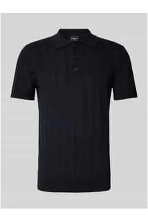 Strellson Slim Fit Poloshirt mit Lochmuster Modell 