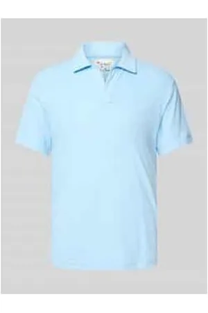 MC2 SAINT BARTH Slim Fit Poloshirt mit V-Ausschnitt Modell 