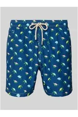 MC2 SAINT BARTH Relaxed Fit Badeshorts mit Tunnelzug