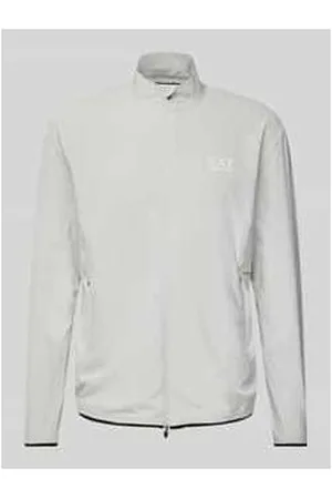 EA7 Trainingsjacke mit Stehkragen