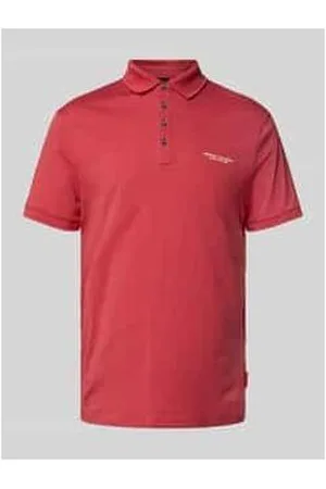 Armani Exchange Poloshirt mit Label-Print