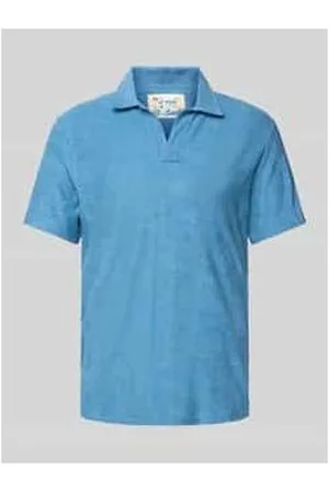MC2 SAINT BARTH Slim Fit Poloshirt mit V-Ausschnitt Modell 