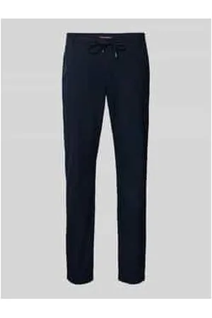 Tommy Hilfiger Relaxed Fit Stoffhose aus reiner Baumwolle Modell 