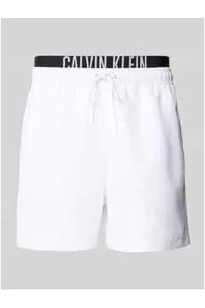 Calvin Klein Badehose mit Label-Print