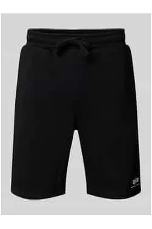 Alpha Industries Sweatshorts mit elastischem Bund und Tunnelzug