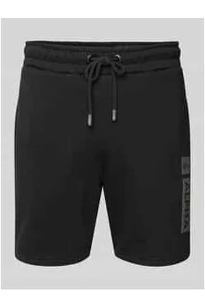 Alpha Industries Sweatshorts mit elastischem Bund und Tunnelzug